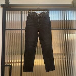 Madewell Black Perfect Vintage Jean